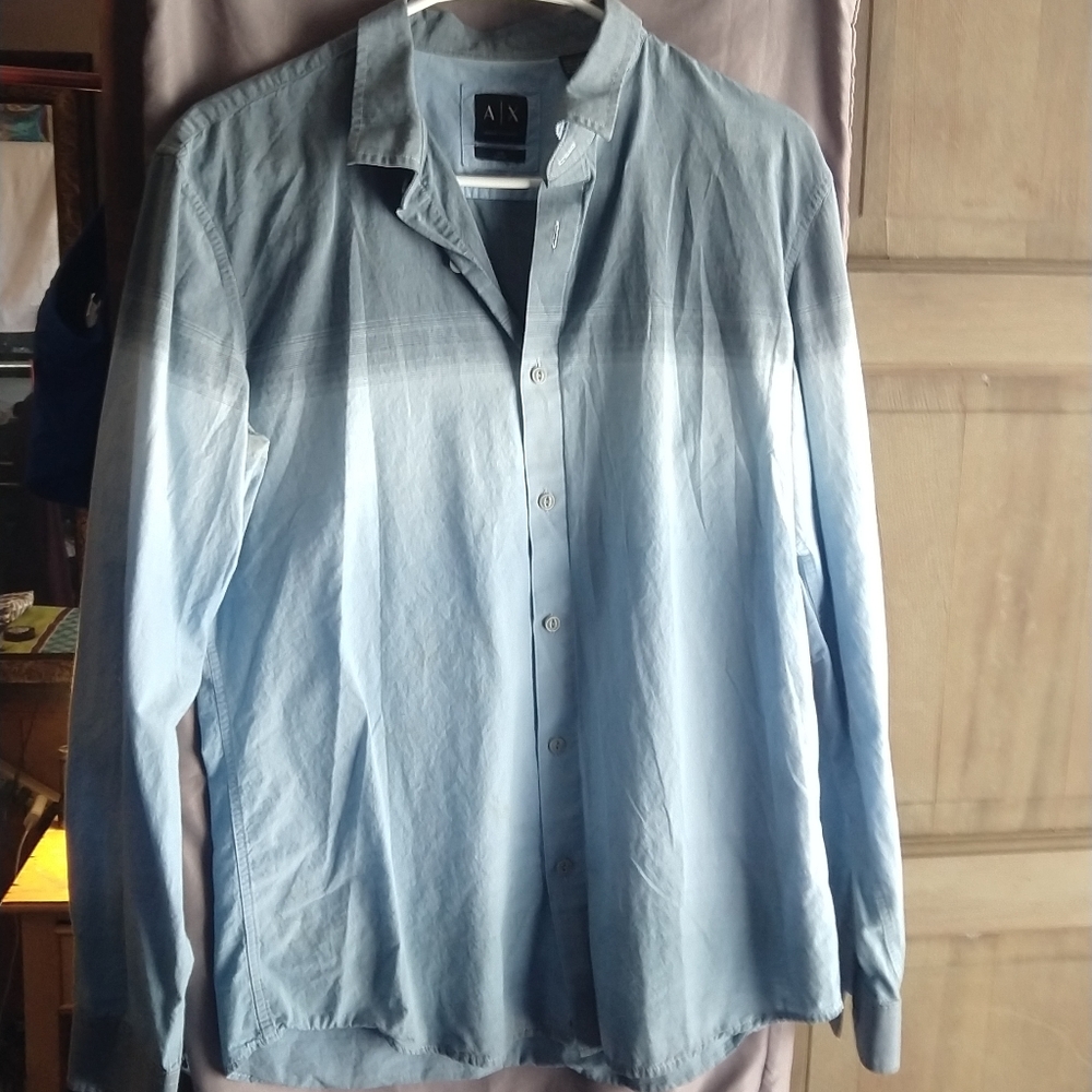 Armani Exchange,, sz. Med,,, Button Down